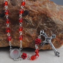 Crystal beads rosary